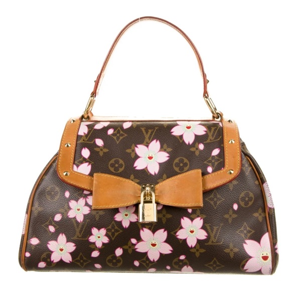 Louis Vuitton Handbags - LOUIS VUITTON Monogram Cherry Blossom Sac Retro Bag Brown